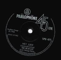 THE BEATLES Hey Jude Vinyl Record 7 Inch Parlophone 2019